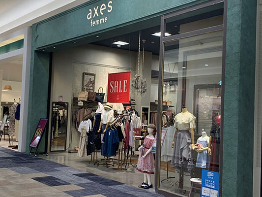 Axes Femme イオンモール宮崎店 イオンマークのカードの優待特典